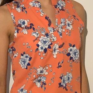 floral blouse